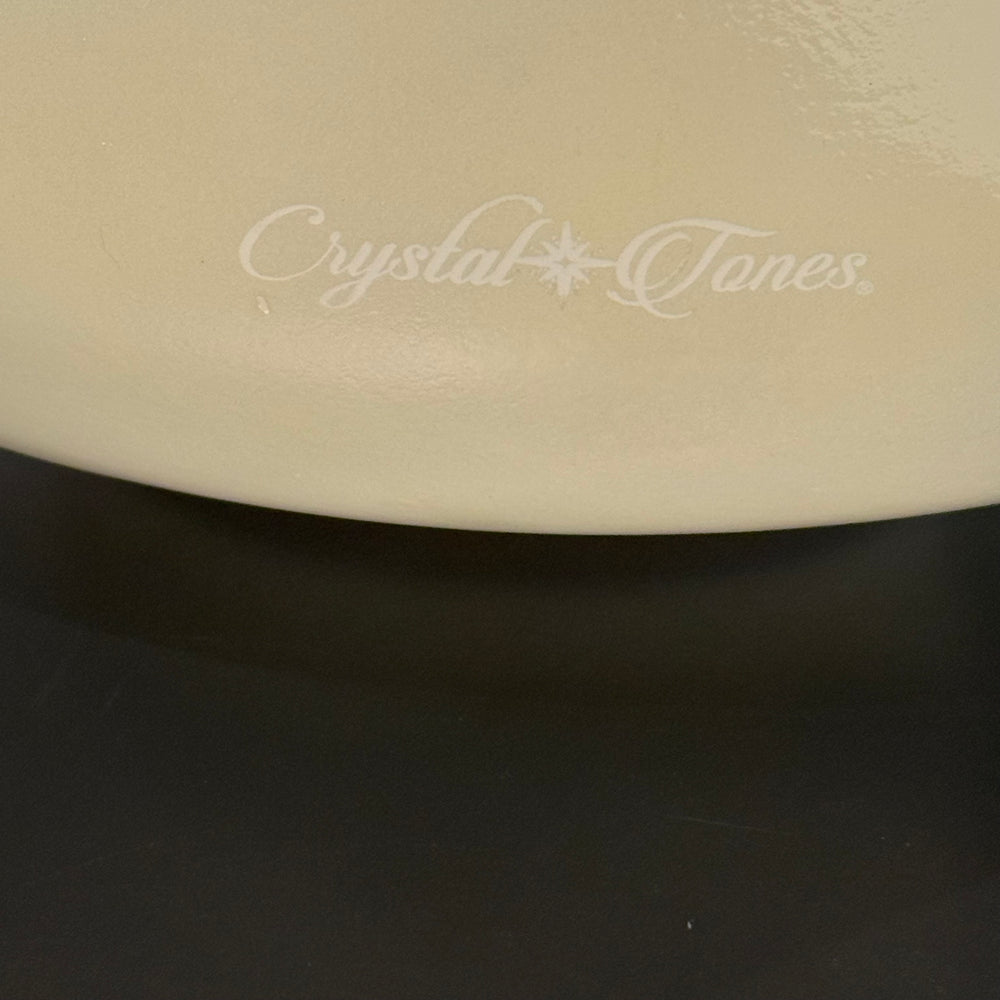 12" E-30 Lemon Angel Gold 155513 Crystal Tones® Alchemy Crystal Singing Bowl