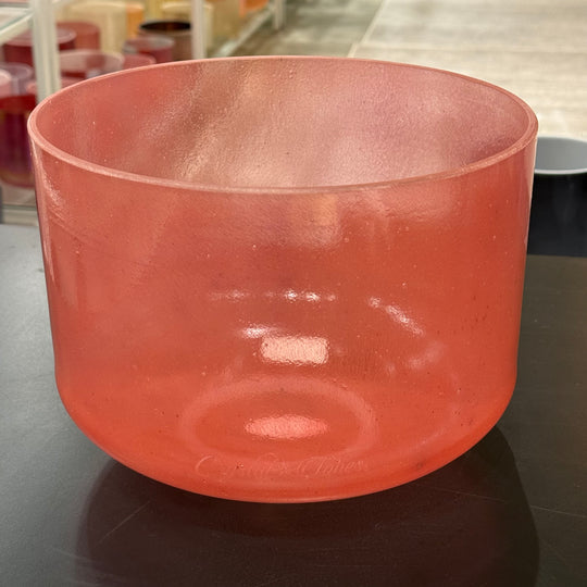 10" C#0 Rose Quartz 137516 Crystal Tones® Alchemy Crystal Singing Bowl