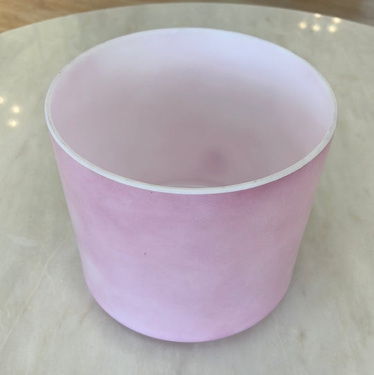 8" D#+5 Pink Ocean Gold Bowl 115506 Crystal Tones®