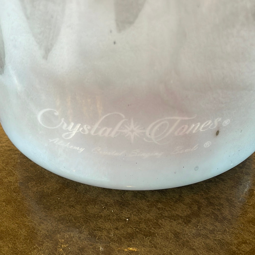 8" A#-20 Lepidolite Bowl 125088 Crystal Tones® ENCINITAS