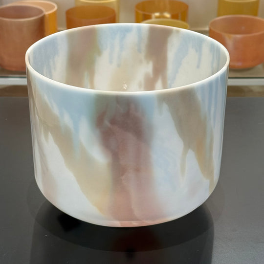10" G+45 Mt. Shasta Serpentine, Sedona Red Rock 159787 Crystal Tones® Alchemy Crystal Singing Bowl