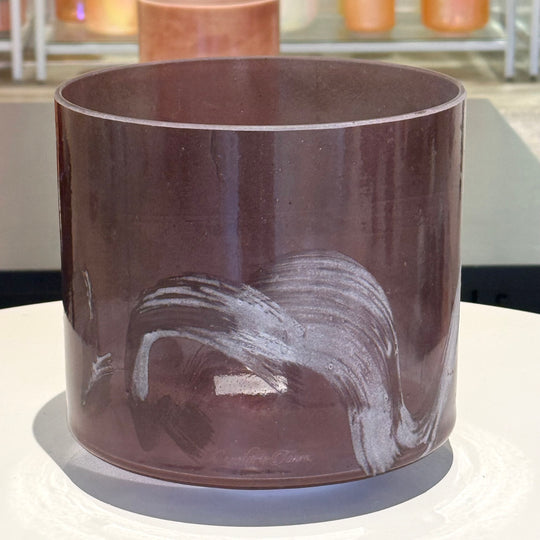 8" D-5 Pink Tourmaline 159428 Crystal Tones® Alchemy Crystal Singing Bowl