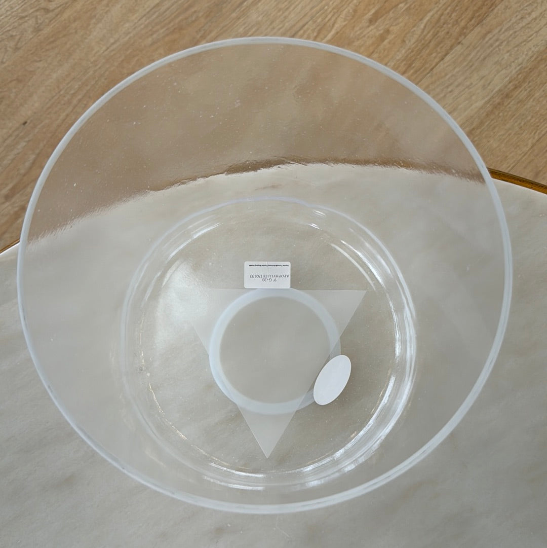 9" G+20 Apophyllite Bowl 130133 Crystal Tones®