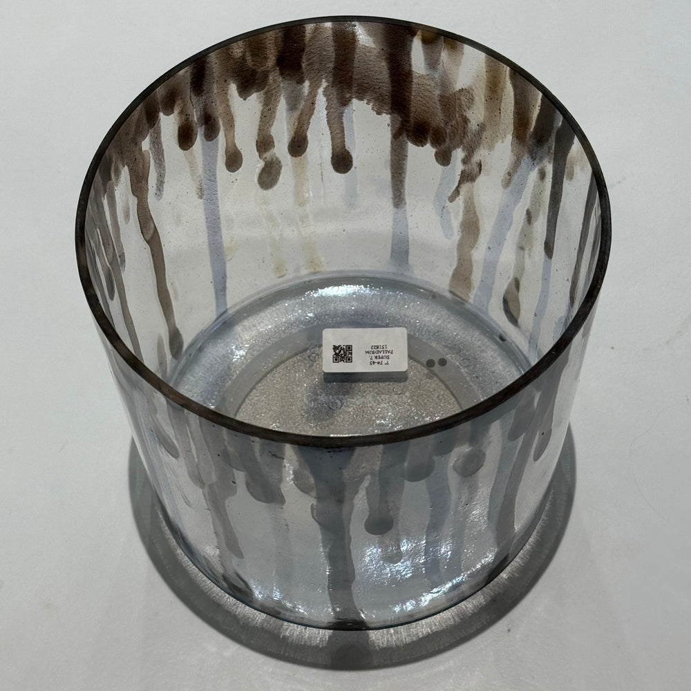 7" F#-45 Super 7, Palladium 151822 Crystal Tones® Alchemy Crystal Singing Bowl