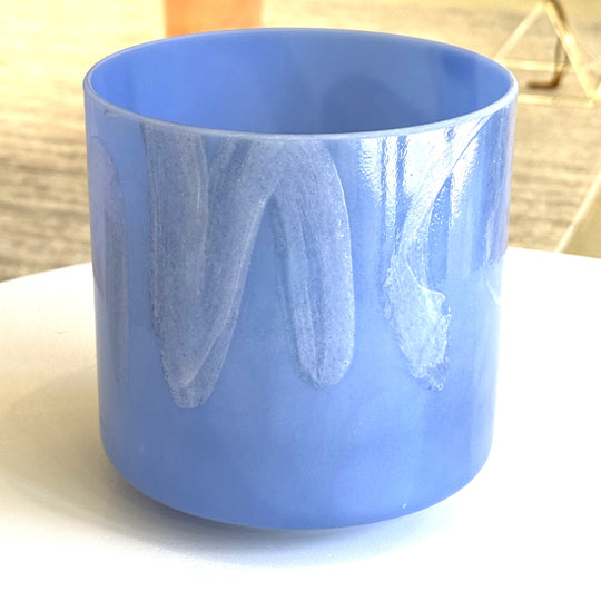 7" F#-35 Larimar 129554 Crystal Tones® Alchemy Crystal Singing Bowl