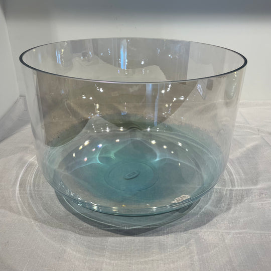 16" A+5 SuperGrade Palladium, Aqua Aura Gold (Base) Bowl 119322 Crystal Tones®