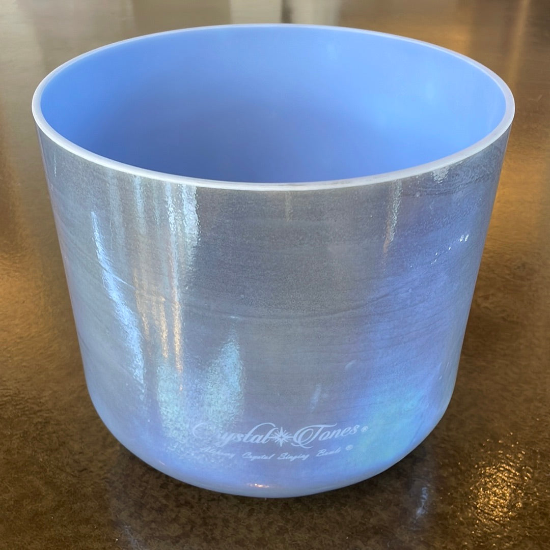 10" A0 Egyptian Blue, Palladium Bowl 125310 Crystal Tones® ENCINITAS