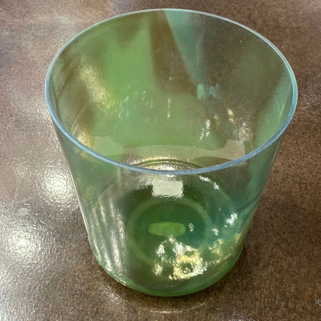 8" C-10 Emerald Tall Bowl 129043 Crystal Tones®