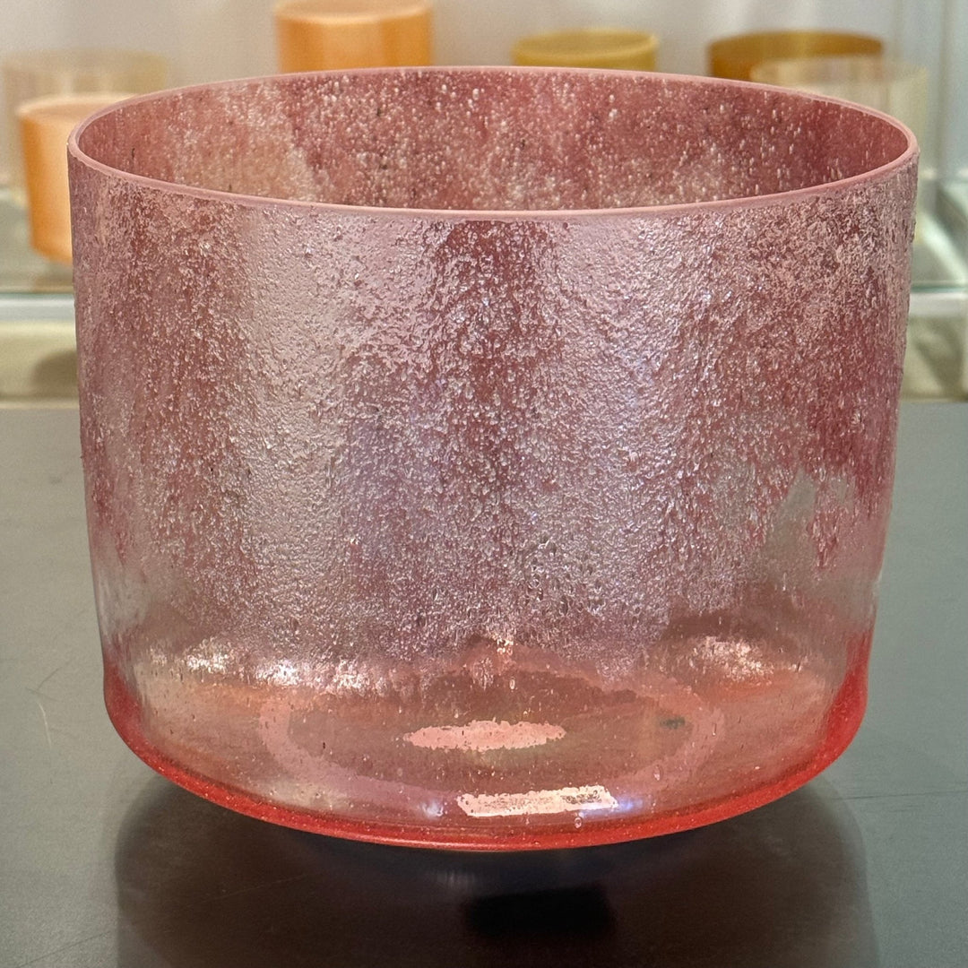Payment 1: 9" G0 Lemurian Seed Rose Quartz, Palladium 147137 Crystal Tones® Alchemy Crystal Singing Bowl - Sacred Sound of the Soul