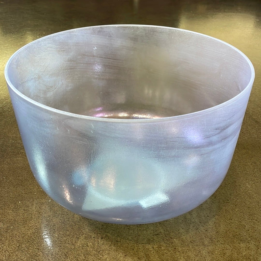 12" D-15 Apophyllite, Androgynous Indium 109095 Crystal Tones® Alchemy Crystal Singing Bowl - Sacred Sound of the Soul