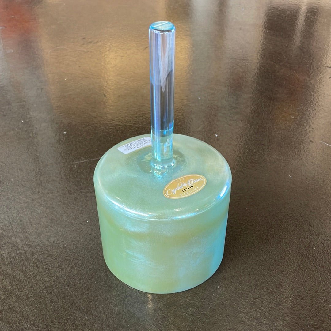 6" C-10 White Alchemy Gold, Ocean Gold Practitioner® 112110 Crystal Tones® Alchemy Crystal Singing Bowl - Sacred Sound of the Soul