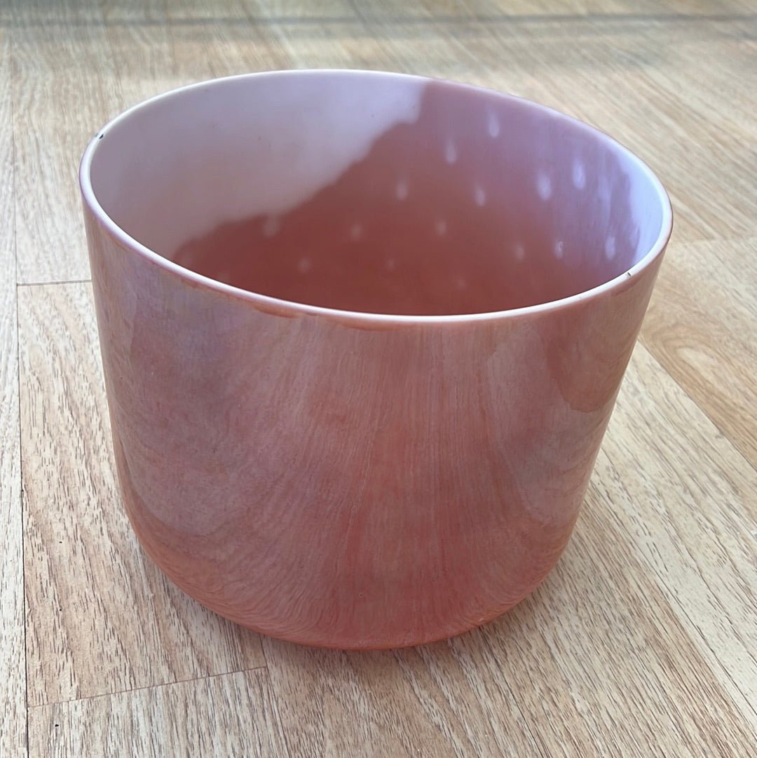 9" A-35 Rose Quartz, White Light Angel Gold 79766 Crystal Tones® Alchemy Crystal Singing Bowl - Sacred Sound of the Soul