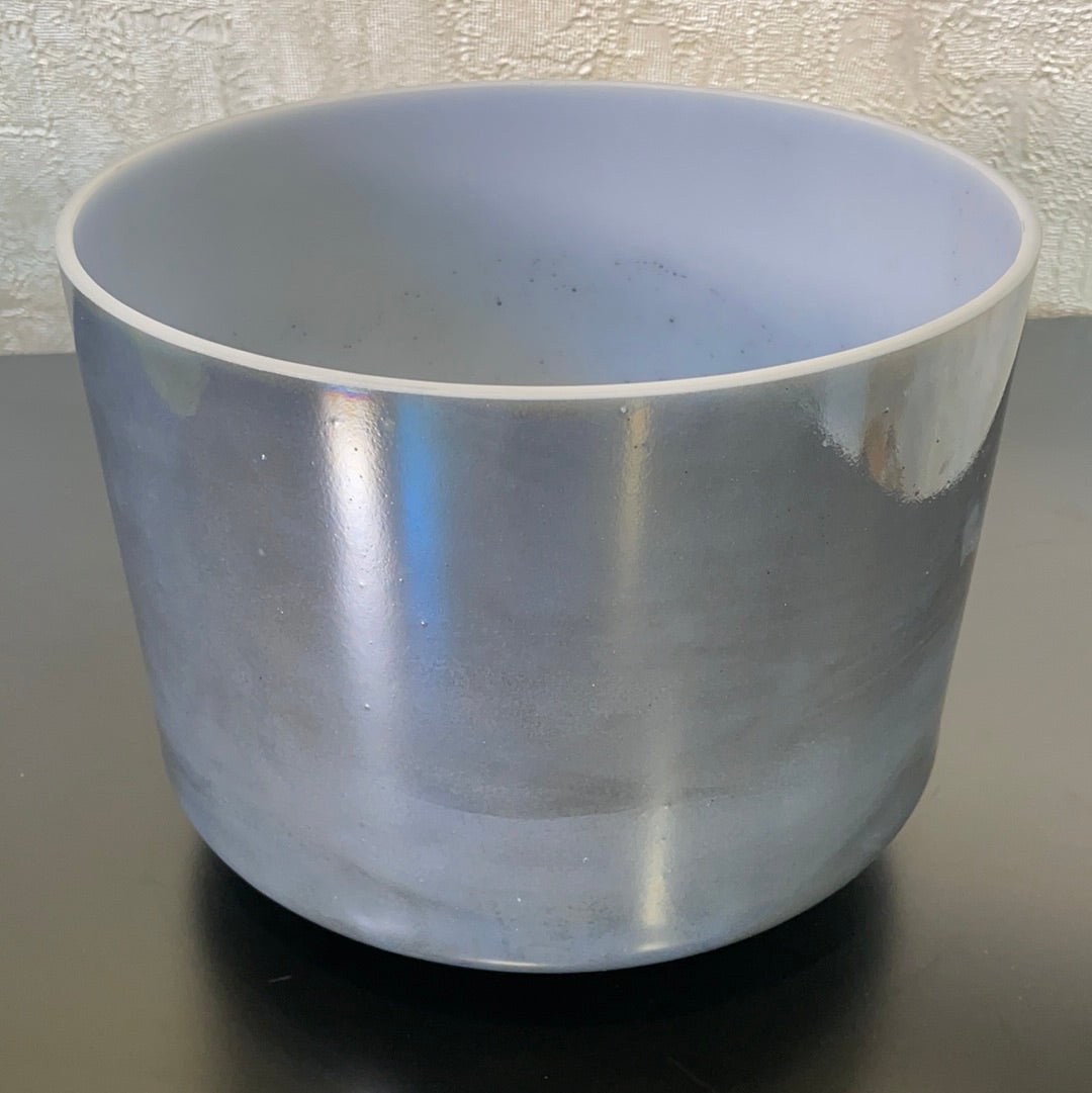 9" C+50 Kyanite, White Light Angel Gold 79773 Crystal Tones® Alchemy Crystal Singing Bowl - Sacred Sound of the Soul