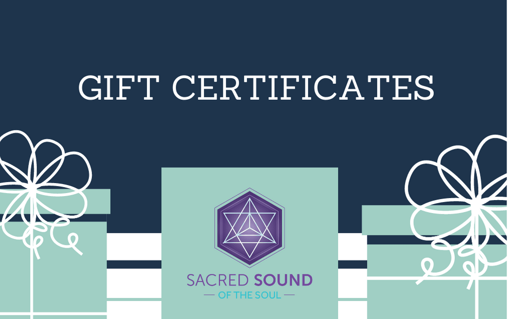 Sacred Sound of the Soul Gift Card - Sacred Sound of the Soul